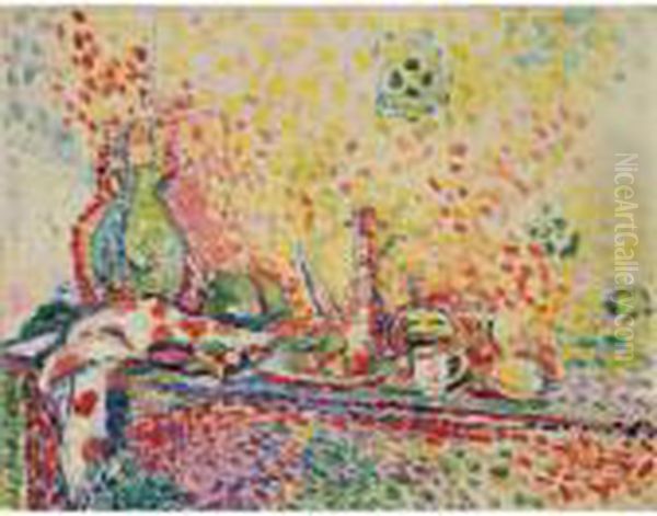 Nature Morte Au Purro Ii Oil Painting by Henri Matisse