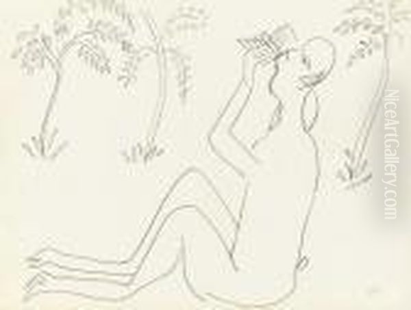 Faun Oil Painting by Henri Matisse