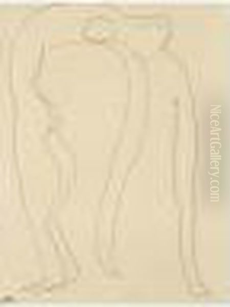 Les Acrobates Oil Painting by Henri Matisse