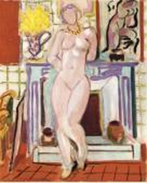 Nu Oil Painting by Henri Matisse
