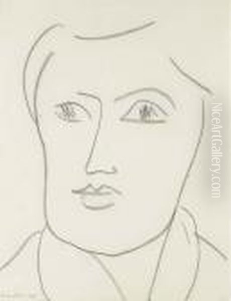 Portrait De Femme Oil Painting by Henri Matisse