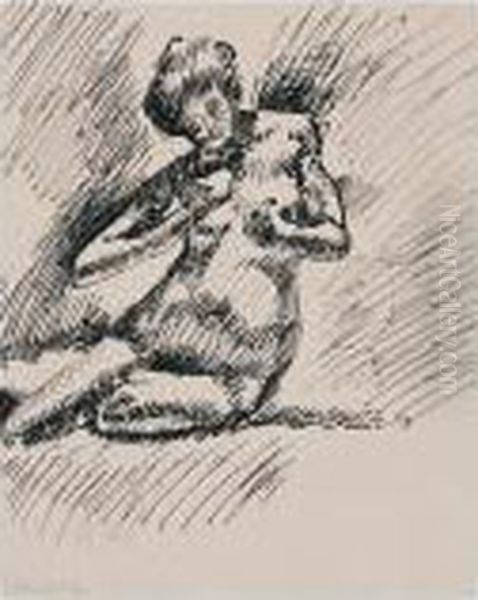 Femme Assise Oil Painting by Henri Matisse