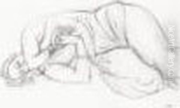 Une Femme Les Mains Jointes Oil Painting by Henri Matisse