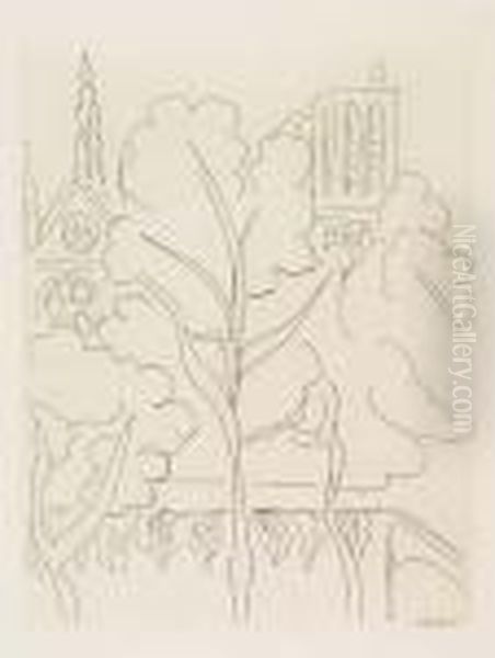 La Cite--notre Dame Oil Painting by Henri Matisse