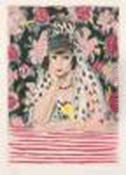 L'espagnole. 1925. Oil Painting by Henri Matisse