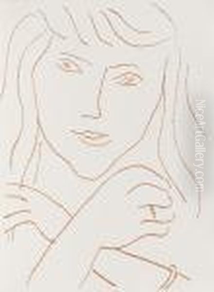 Visages (guichard 11) Oil Painting by Henri Matisse