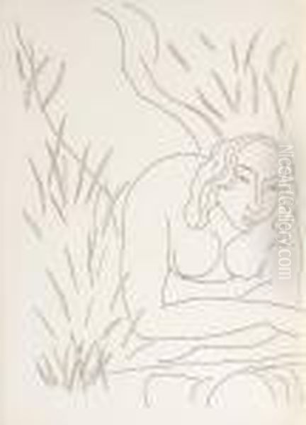 Poesies Oil Painting by Henri Matisse