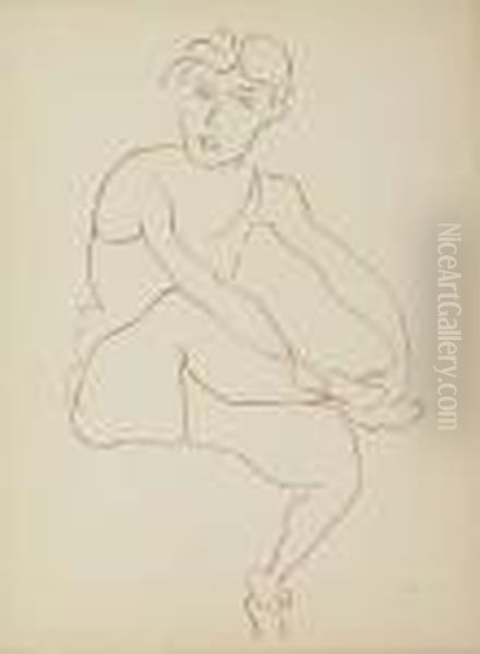 Danseuse Acrobates Oil Painting by Henri Matisse