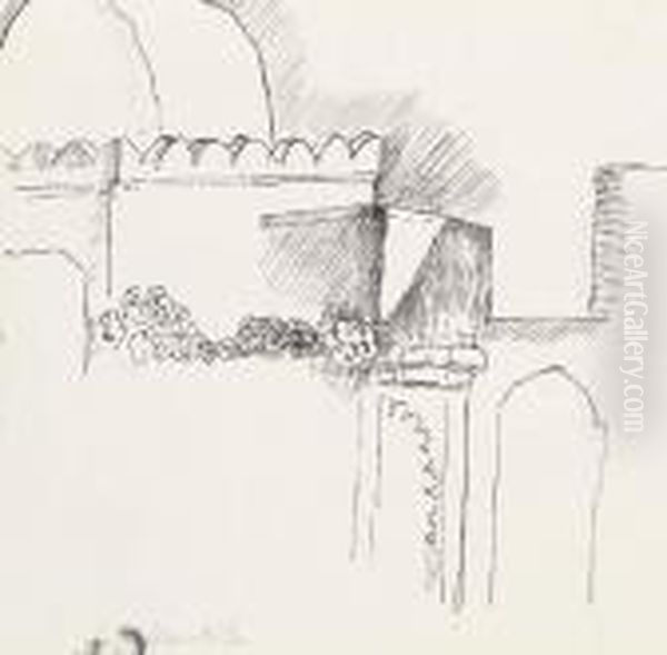 Casbah: Le Marabout Oil Painting by Henri Matisse