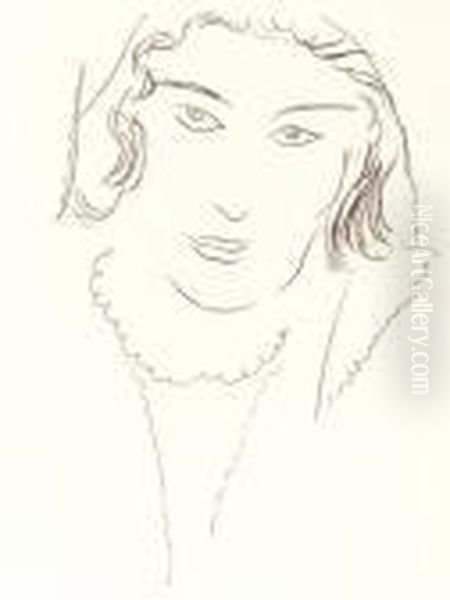 Grand Visage (d. 517) Oil Painting by Henri Matisse