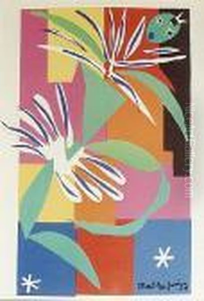 Kreolska Tancerka (1950) Oil Painting by Henri Matisse