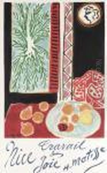 Poster For Travail Et Joie. Nice Oil Painting by Henri Matisse