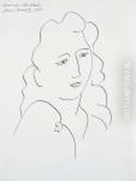 Portrait De Femme Oil Painting by Henri Matisse