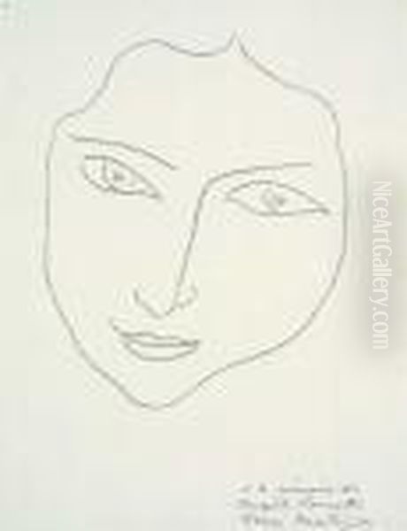 Angele Lamotte Oil Painting by Henri Matisse