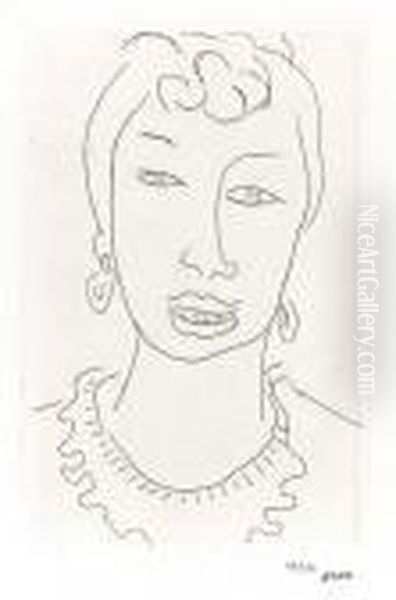 Martiniquaise Oil Painting by Henri Matisse