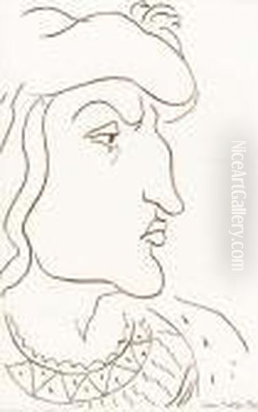 Charles D'orleans, Poemes, Paris, Teriade Editeur Oil Painting by Henri Matisse