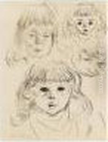 Visages De Jean Oil Painting by Henri Matisse