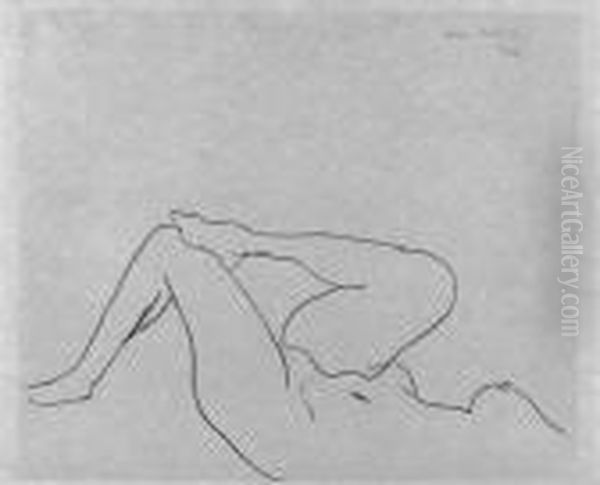 Etude De Jambes (d. 460) Oil Painting by Henri Matisse