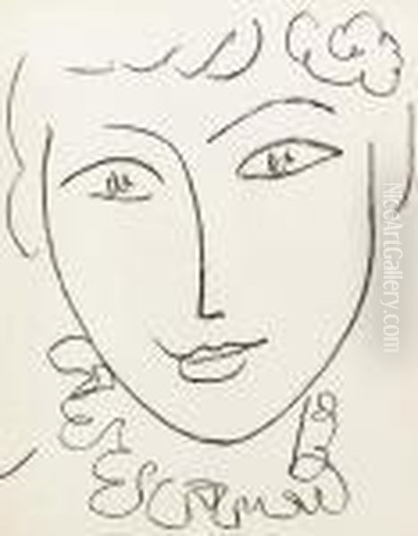 Portraits, Monte Carlo, Andre Sauret Oil Painting by Henri Matisse