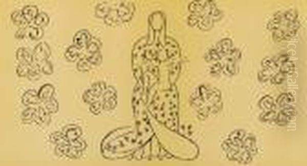 Vierge Et Enfant Oil Painting by Henri Matisse