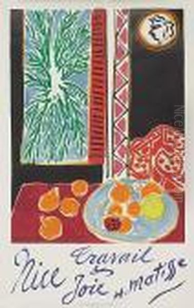 Nice, Travail Et Joie>. Oil Painting by Henri Matisse