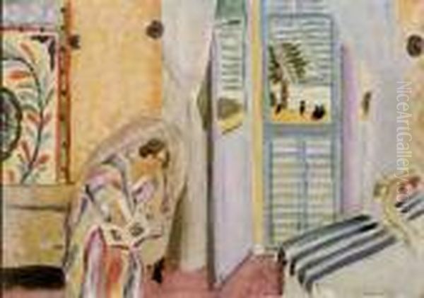 Interieur A Nice Oil Painting by Henri Matisse