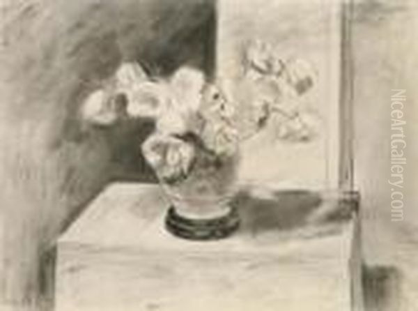 Nature Morte Aux Fleurs Oil Painting by Henri Matisse