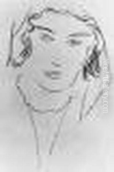 Grand Visage. 1929. Oil Painting by Henri Matisse