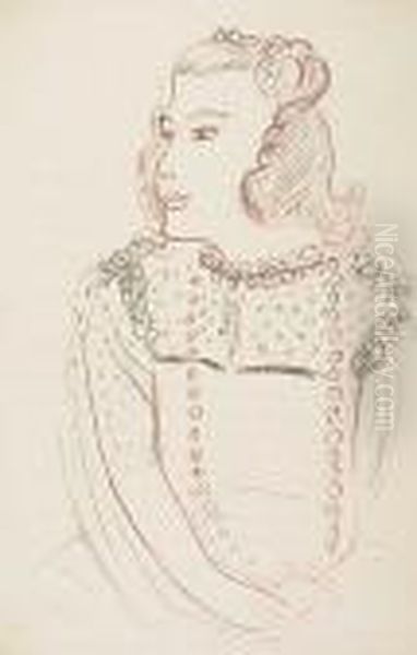 Poemes De Charles D'orleans<</b> Oil Painting by Henri Matisse