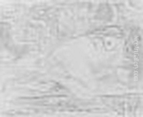 Nu Couche A La Coupe De Fruits (d. 475) Oil Painting by Henri Matisse