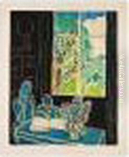 Le Silence Habite Des Maisons (see Duthuit Iv) Oil Painting by Henri Matisse