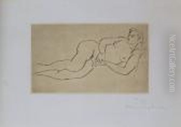 Nu Couche (d. 110) Oil Painting by Henri Matisse