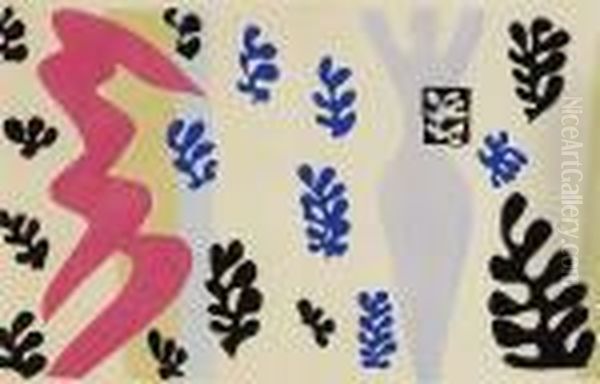 Jazz: Le Lanceur De Couteaux (see D. Bk. 22) Oil Painting by Henri Matisse