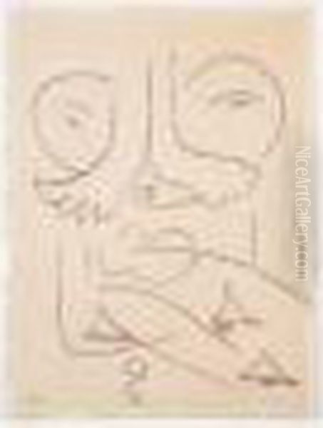 Composition Oil Painting by Henri Matisse