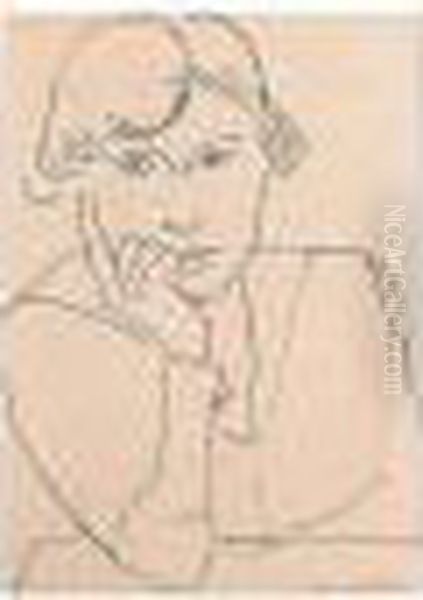 Portrait De Femme Oil Painting by Henri Matisse