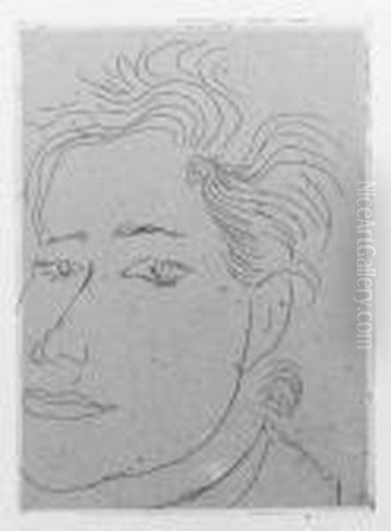 Outamaro Oil Painting by Henri Matisse