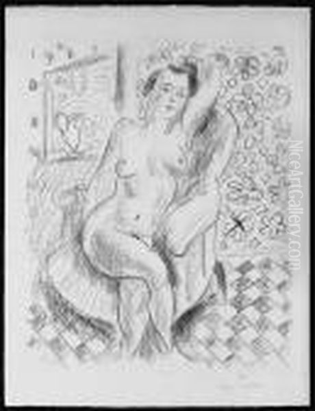 Matisse
Nu Au Fauteuil Sur Fond Moucharabien (d.470) Oil Painting by Henri Matisse