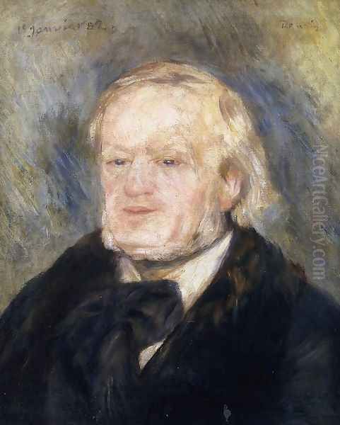 Richard Wagner Oil Painting by Pierre Auguste Renoir