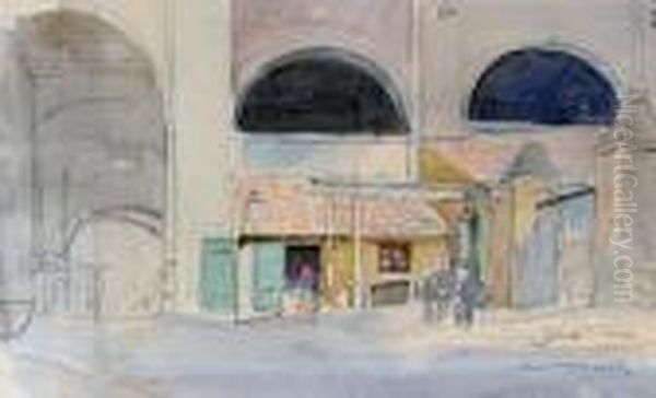 Varudvar, 
Kikoto Oil Painting by Laszlo Mednyanszky