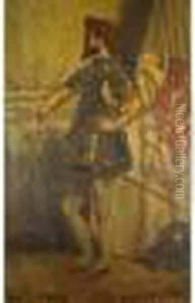 Soldat Oil Painting by Jean-Louis-Ernest Meissonier