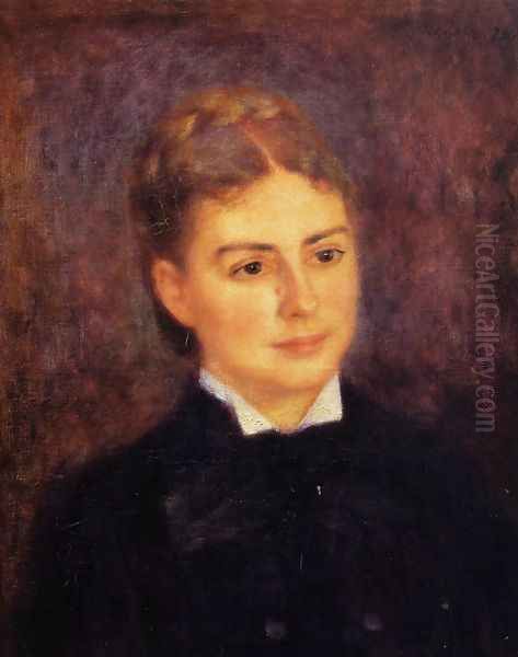 Madame Paul Berard Oil Painting by Pierre Auguste Renoir