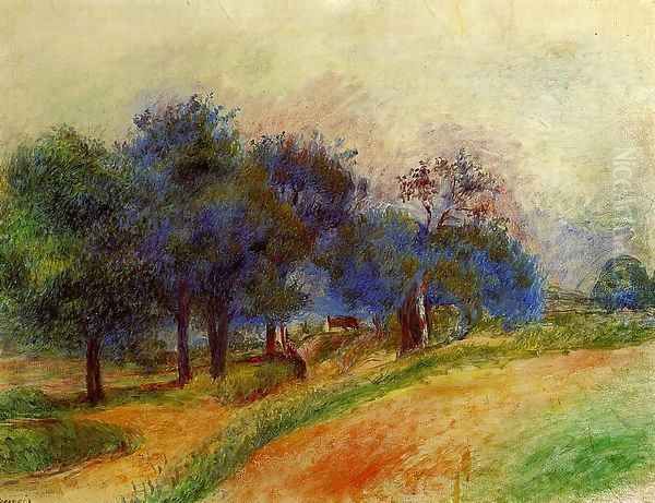 Landscape9 2 Oil Painting by Pierre Auguste Renoir