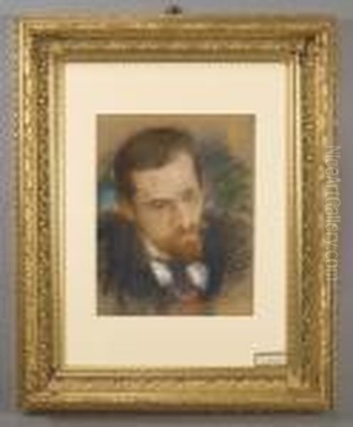 Ritratto Di Gentiluomo Oil Painting by Francesco Paolo Michetti