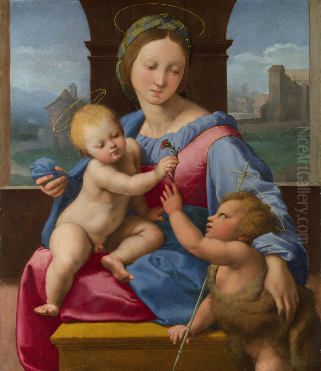 The Garvagh Madonna Oil Painting by Raphael