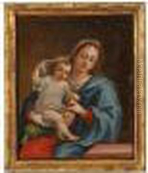 The Madonna And Child Oil Painting by Pierre Mignard