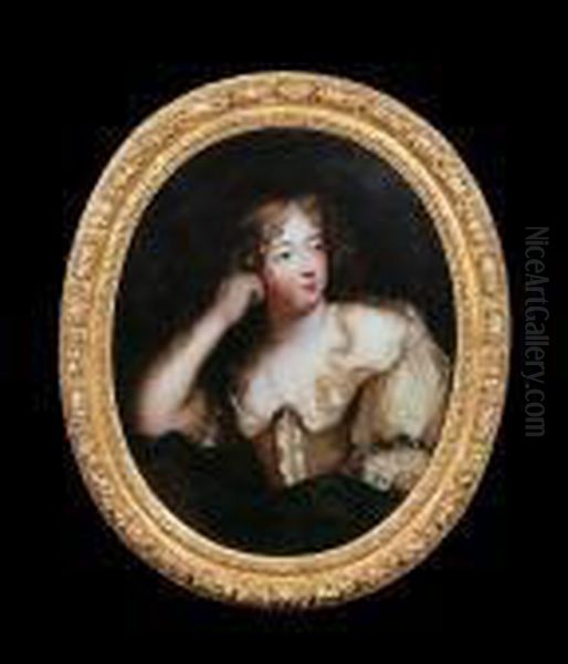 Portrait Of A Lady Oil Painting by Pierre Mignard