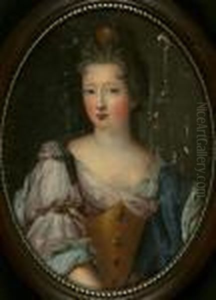 Bildnis Der Herzogin Von Orleans Oil Painting by Pierre Mignard