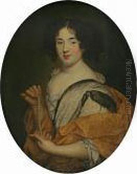 Portrait Of A Lady Oil Painting by Pierre Mignard