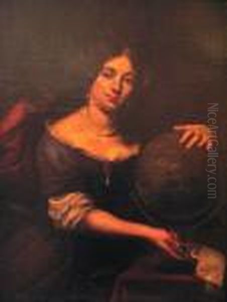 Allegoria Della Geografia Oil Painting by Pierre Mignard