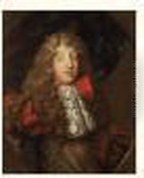 Portrait Presume Du Grand Dauphin Oil Painting by Pierre Mignard